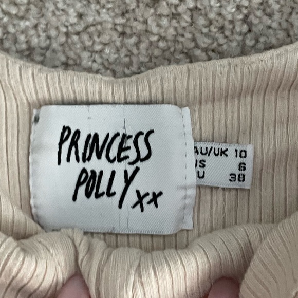 PRINCESS PILLY CREAM BODYSUIT - Picture 3 of 3